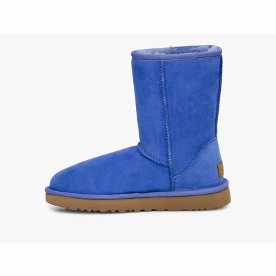 Botas UGG Classic Short II Mulher Azuis | PT-LSCZE